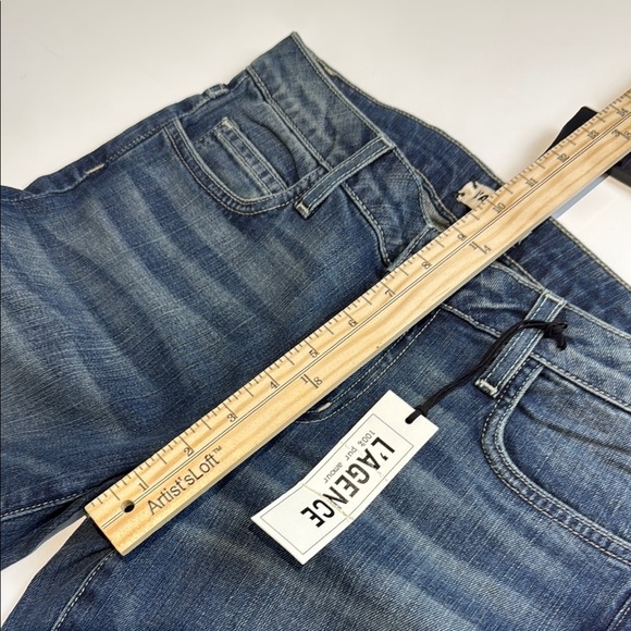 L'AGENCE Blue Ankle Cropped Jeans Slim Fit Ankle Length Size 25 NWT - Picture 6 of 9